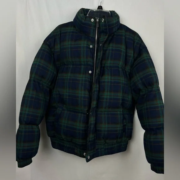 Cider Checkered Jacket in Green and Blue size Small - Picture 8 of 11